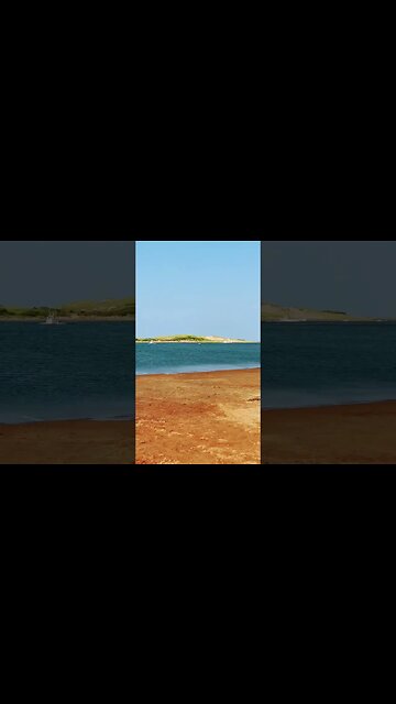 Red Sand Beaches are the Best 🏖️ #beachlife #sand
