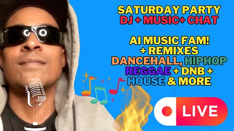 Saturday VIBES LIVE | AI Robot Music With DJ | BRAND NEW TRACKS & REMIXES