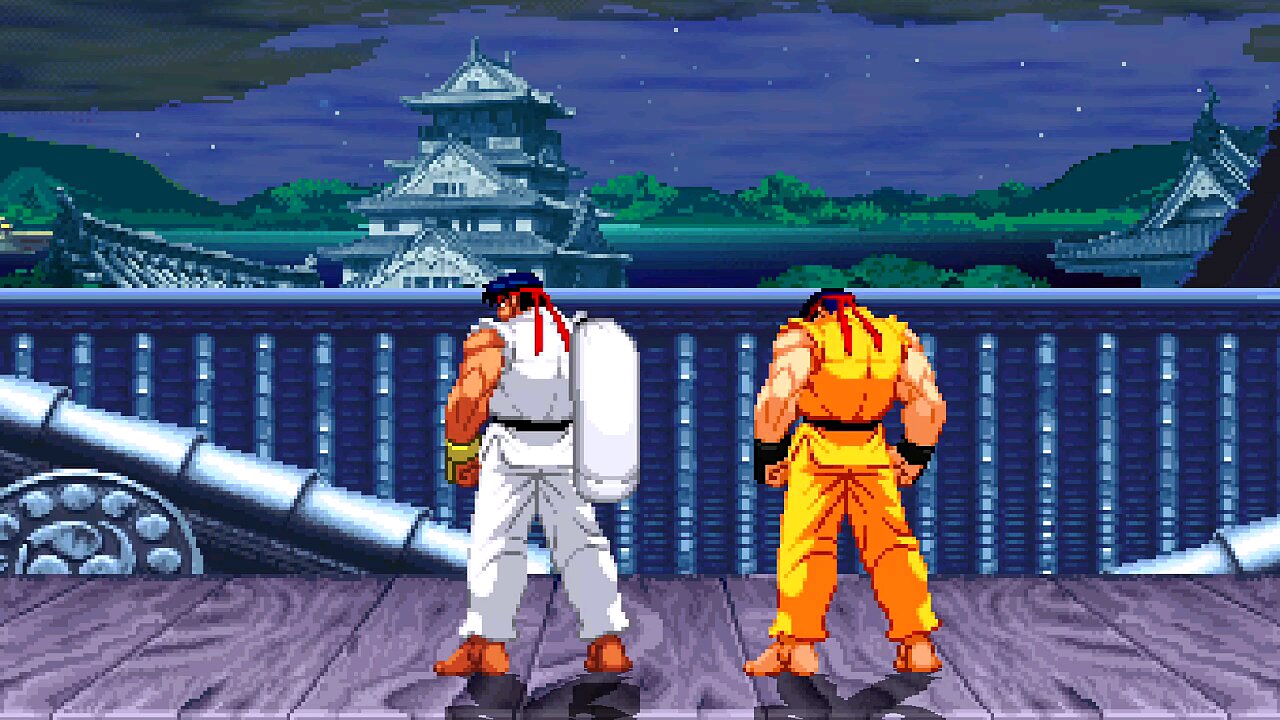 Master Ryu VS Sensei Ryu