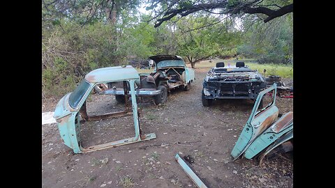 1954 Ford Customline body Swap done-ish