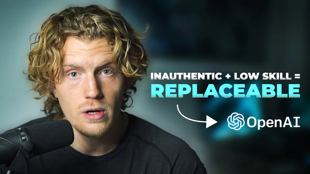 Don't Get Replaced By AI (How To Write Authentic Content)
