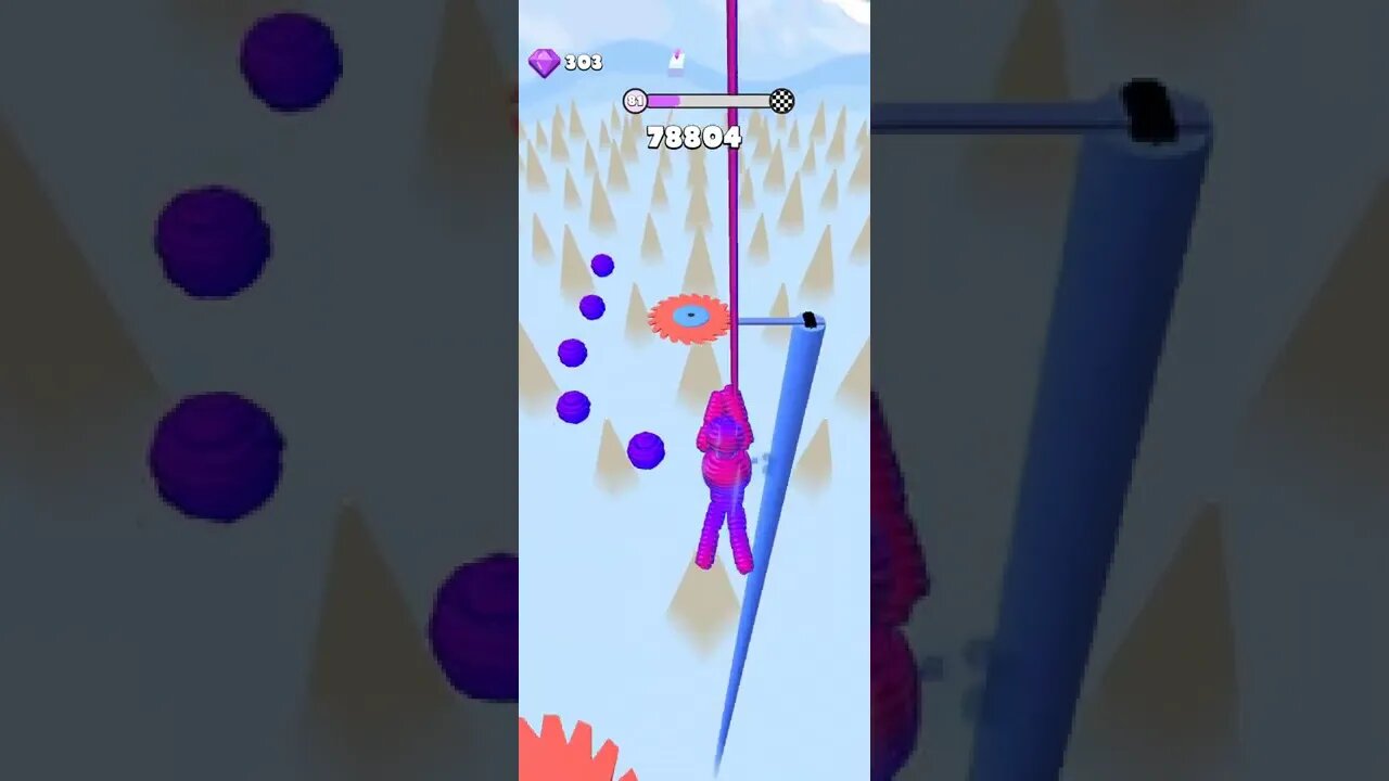 Rope Man Run Level 81