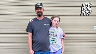 Girl Scout saves dad from heart attack days after learning CPR