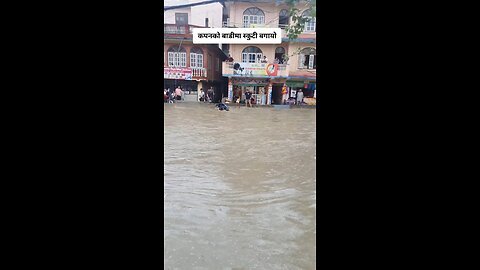 heavly rain destroy nepal