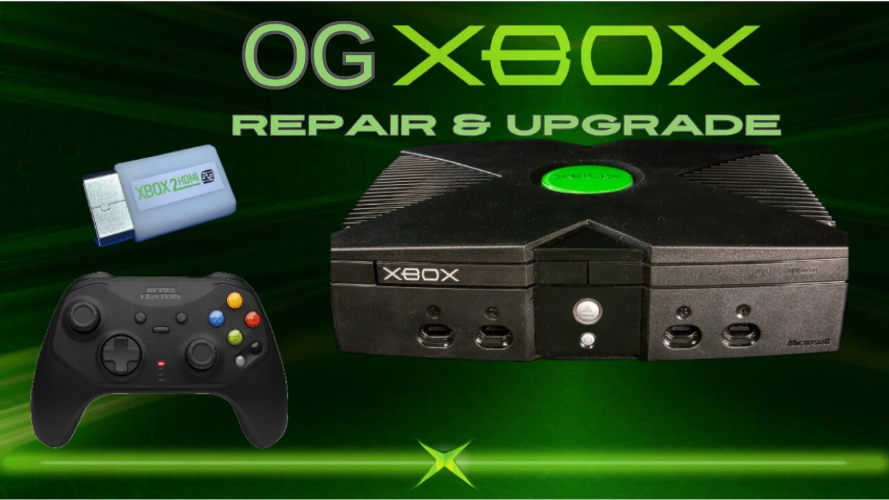 How To Repair OG Xbox With No Power, Disc Read Error - Let’s Fix It