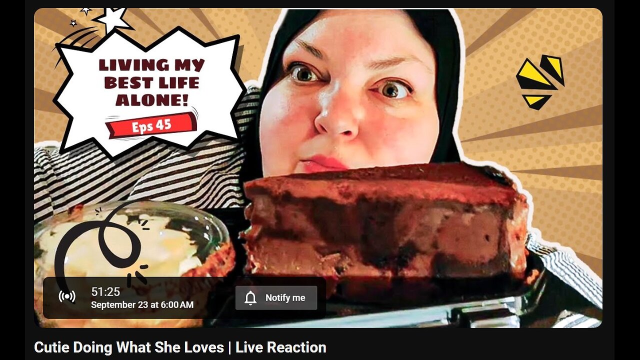 9-23-2024 The YouTube Underground "Cutie Doing What She Loves" w/ live chat (starts at 1:15:00)