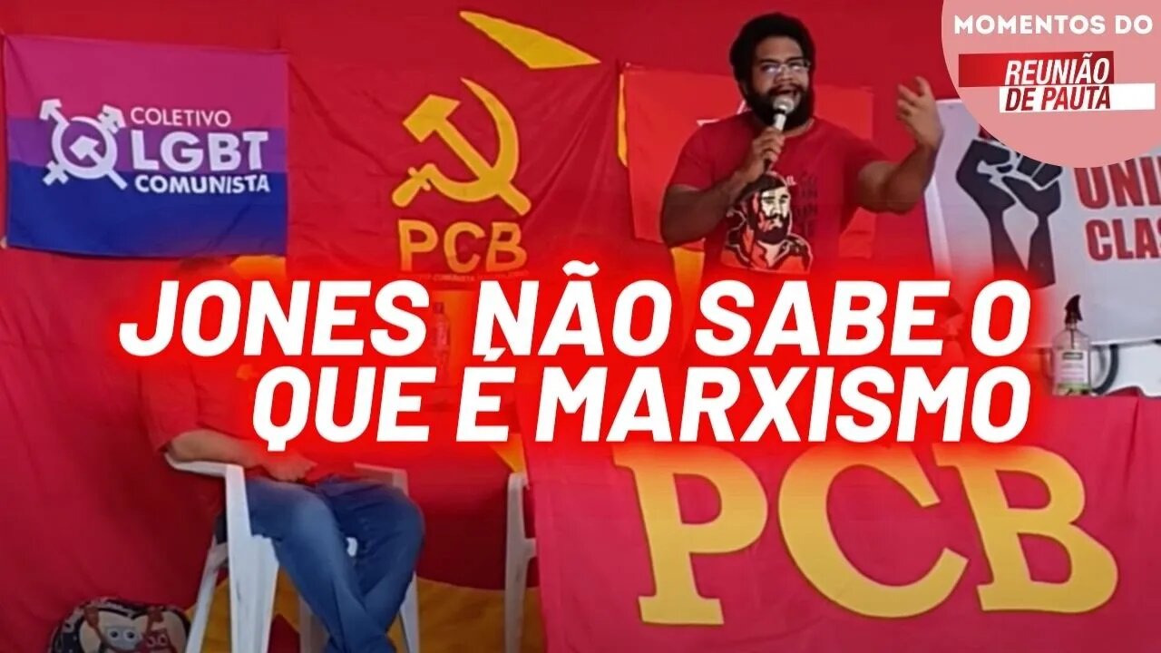 Jones Manoel não sabe o que é marxismo | Momentos Reunião de Pauta