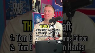 The THOMAS DRAFT!! Which Team Do You Think Wins? #shorts #draft