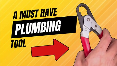 MUST HAVE Plumbing Tool - DIY, Plumbing, Toolbag, ASMR