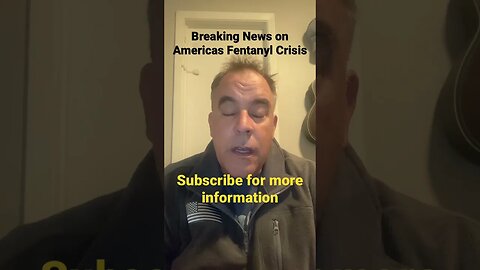 Breaking news on America’s fentanyl crisis #FentanylOverdose #Fentanyl #Recovery #Sobriety #addict￼