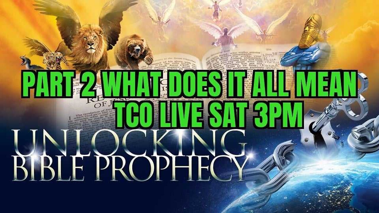 SERMON 15 ( PROPHECY SEMINAR PART 2 ) Pastor Louis Torres