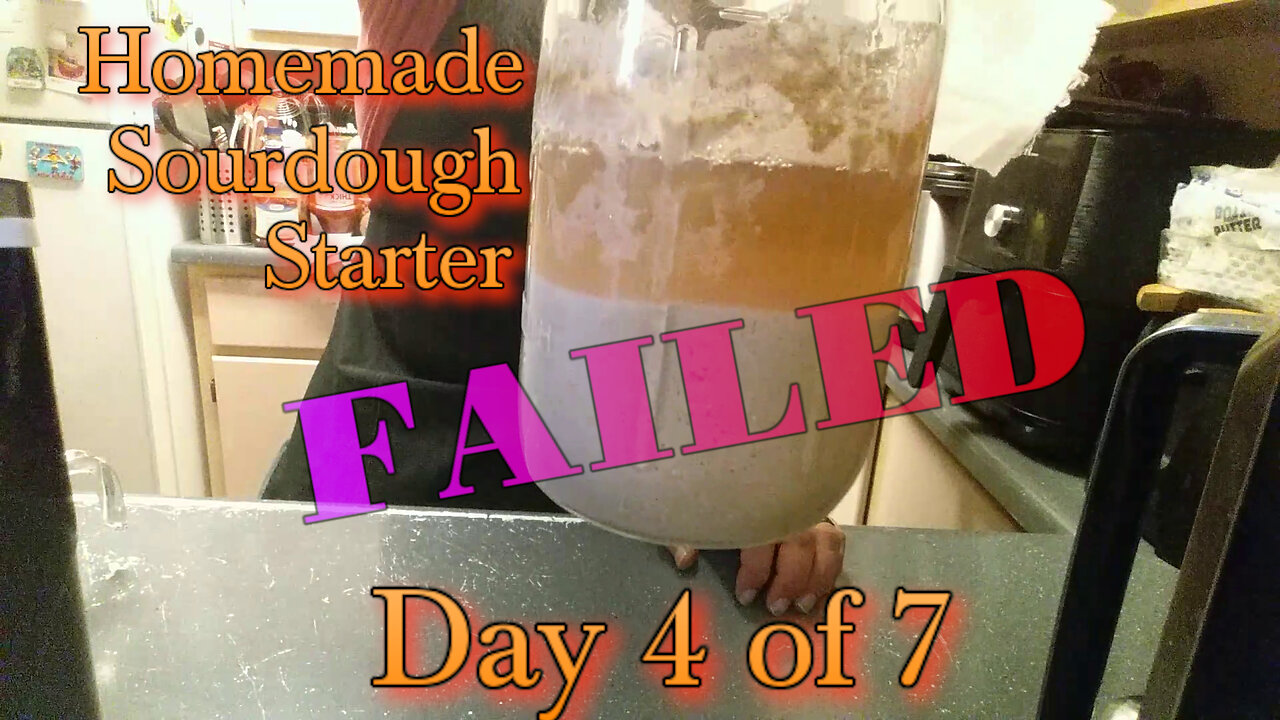 Day 4 Tutorial how to make a Sourdough Starter from scratch easy