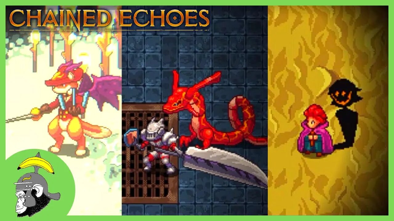 Chained Echoes walkthrough | Randomage,Chel e Boutrous the Boisterous Boss Fights - Gameplay PT-BR