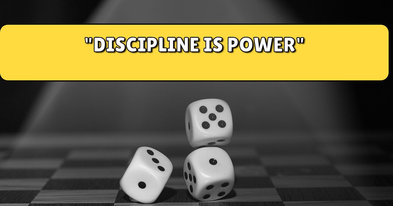 DISCIPLINE IS POWER