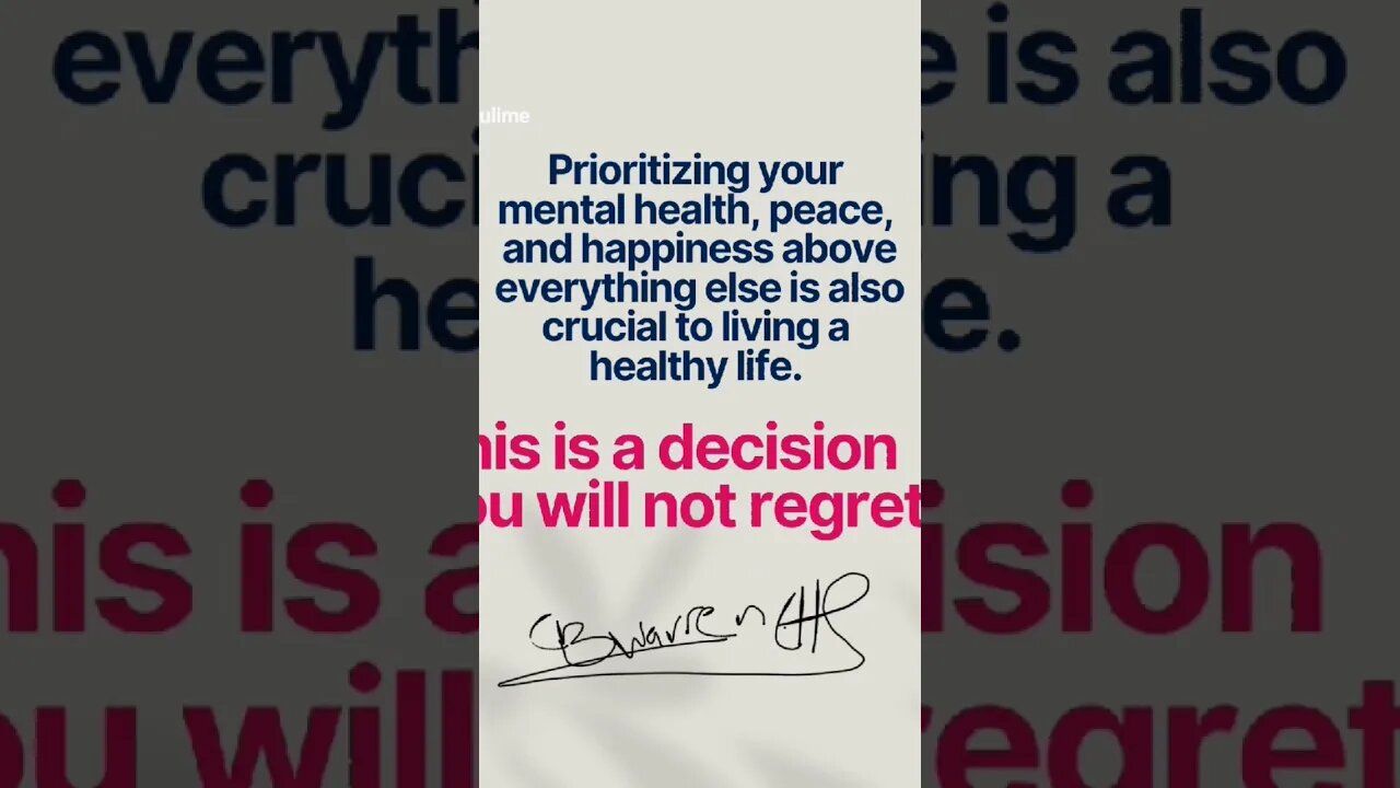 Prioritise your mental health, peace, and happiness.You deserve better.#mentalhealth #viral #shorts