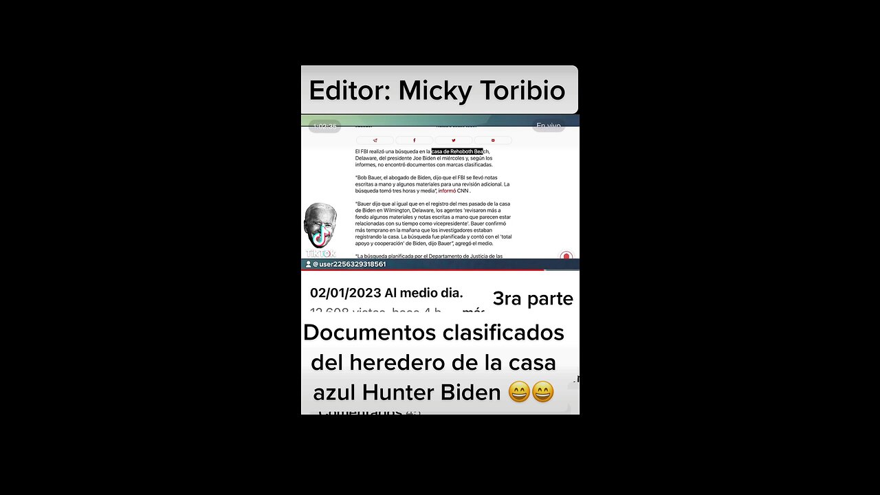 Documentos clasificados joe Biden