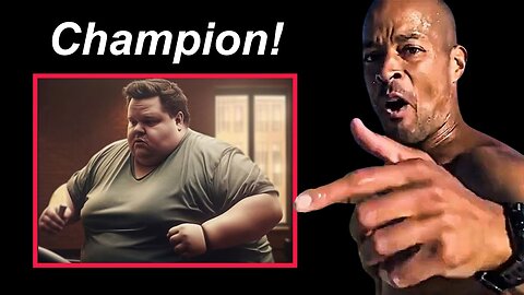 David Goggins Meets A Fan Who Lost 110 Pounds