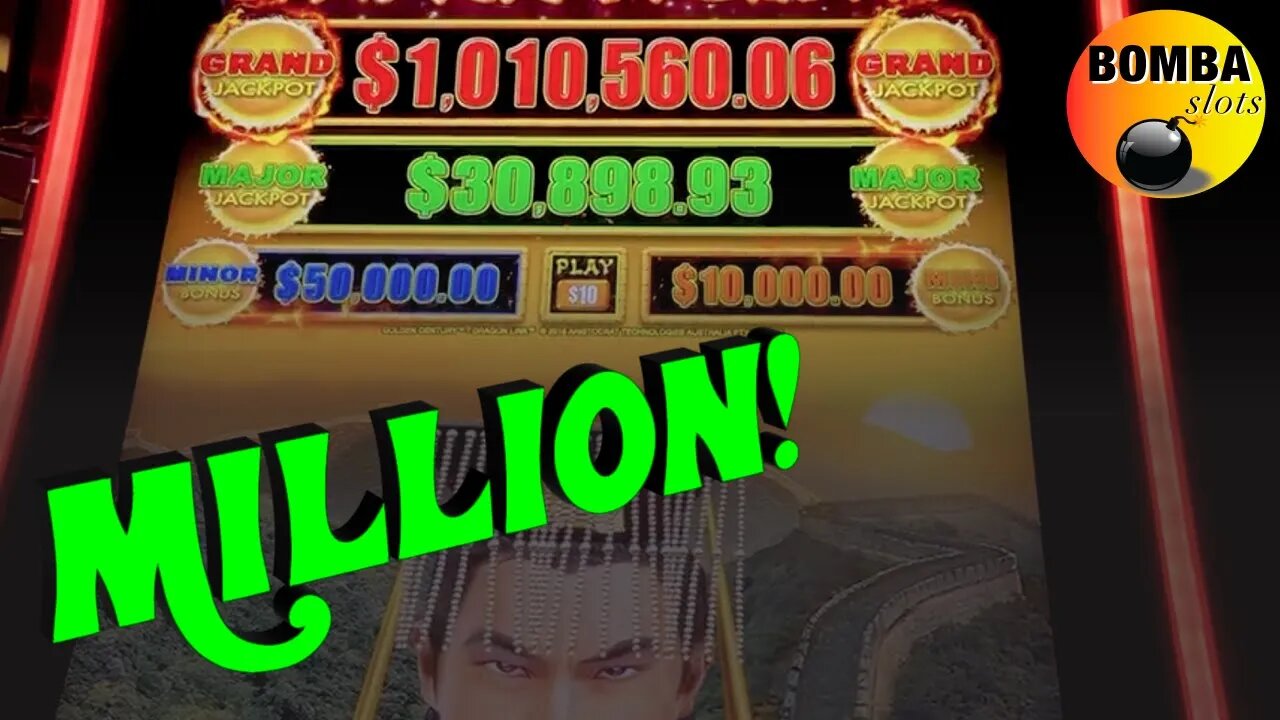 I TRIED THE MILLION $ DRAGON LINKS at COSMO! #Casino #LasVegas #SlotMachine