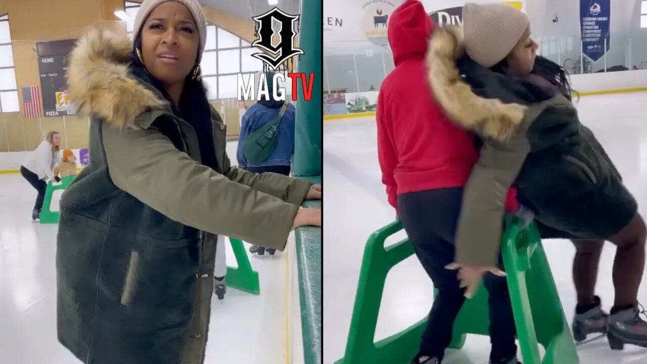 Toya Rushing & Letoya Luckett Try Ice Skating During All Ladies Winter Vacation! ⛸