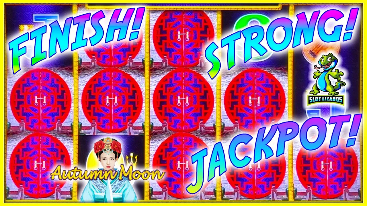 FINISH STRONG!!! UNEXPECTED JACKPOT! Dragon Link Autumn Moon Slot