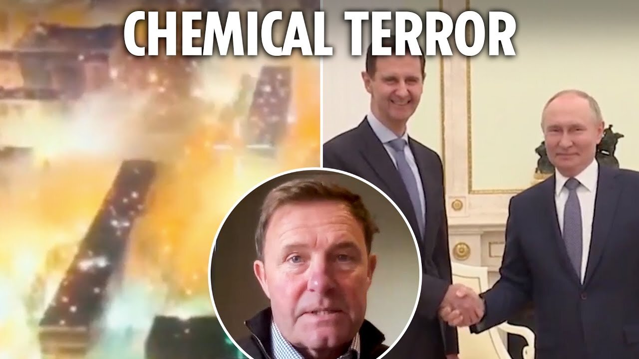 Desperate despots like Putin & Assad use chemical weapons - they will do ANYTHING to try to win