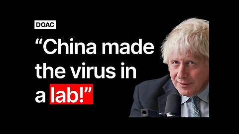 (EXCLUSIVE) Boris Johnson: "They Were Looking at Engineering the Virus & The Government Bribed Me!"