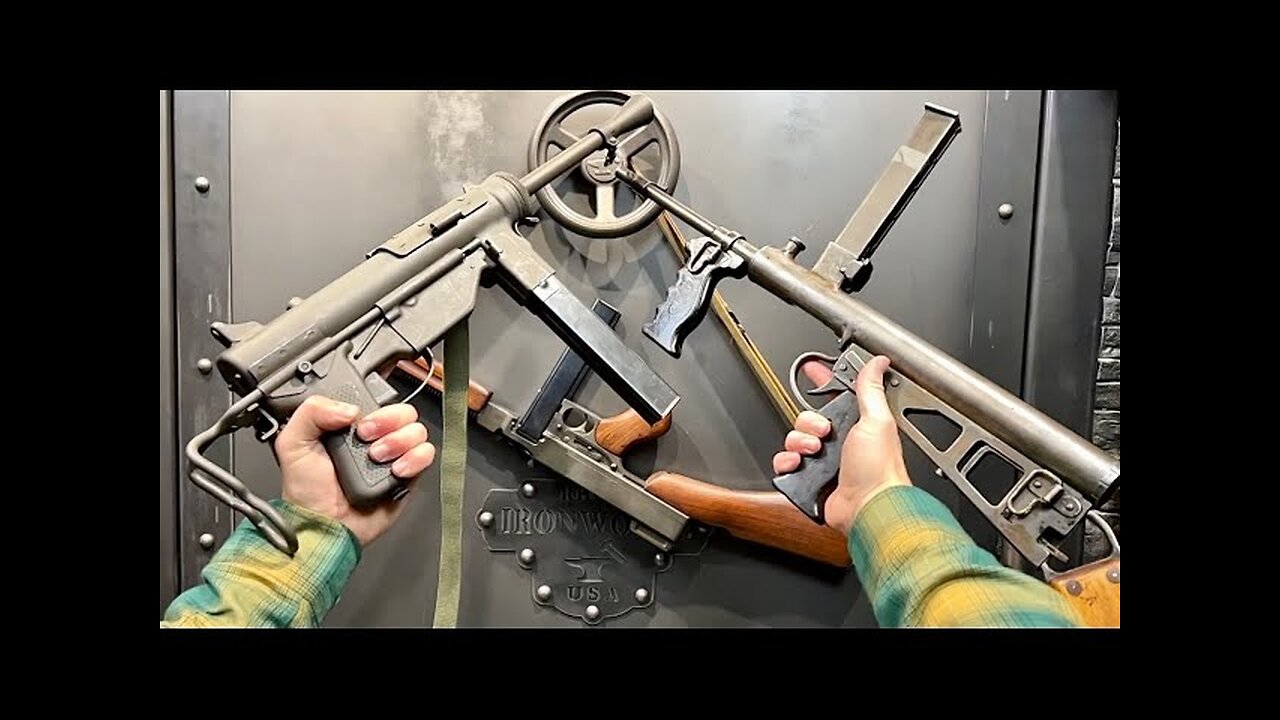 Best Allied SMG of WW2? (Owen vs Thompson vs Grease Gun)