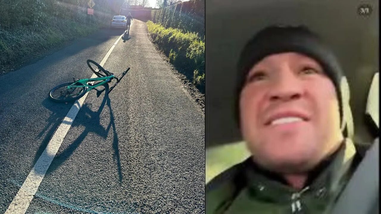 UFC superstar Conor McGregor just got hit by a car whilst enjoying a bike ride