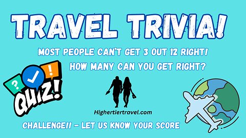 Travel Quiz