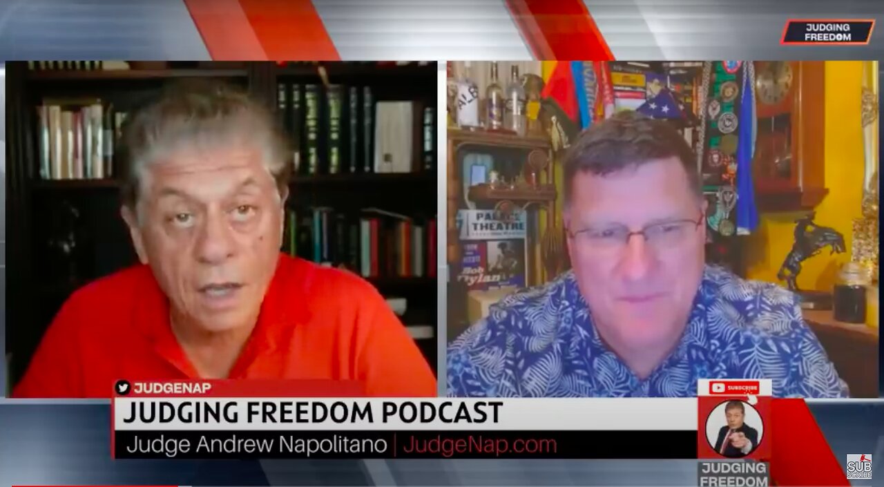 Judge Napolitano & Scott Ritter : US and MSM Are Alien to Truth on Ukraine - Geopolitical Updates