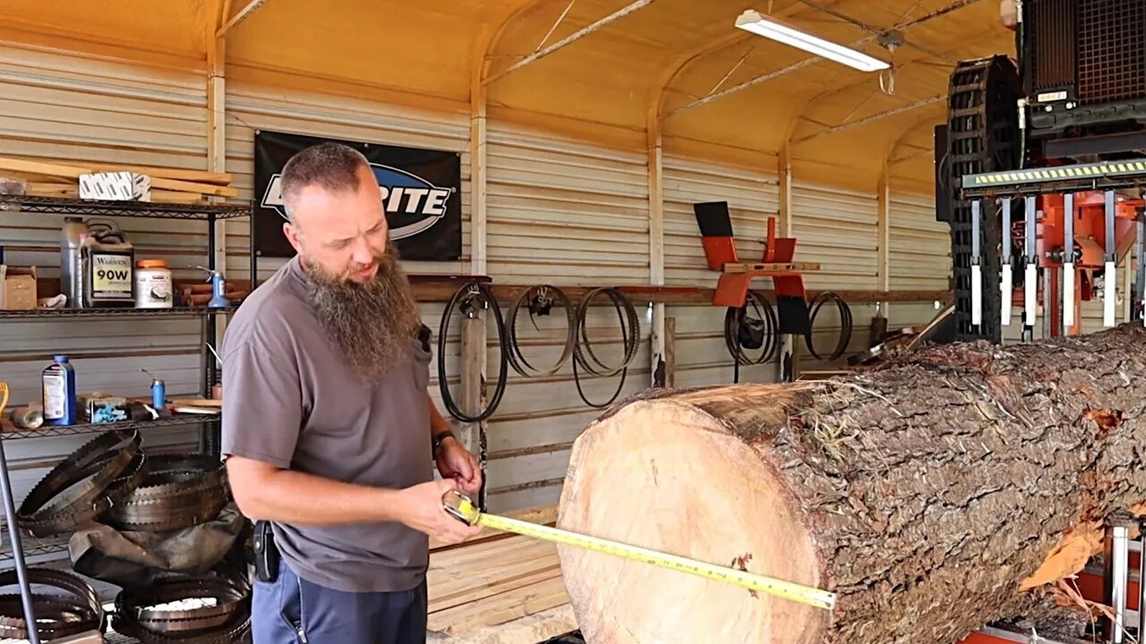 This Log Kept On Giving, Homemade Lumber