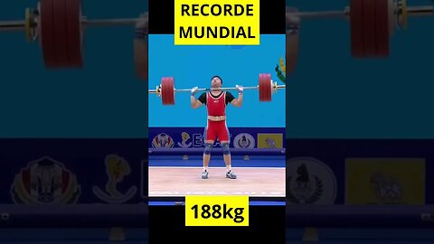 RECORDE MUNDIAL de Arremesso. 188kg de Pak Jong-Ju (67kg) #Shorts