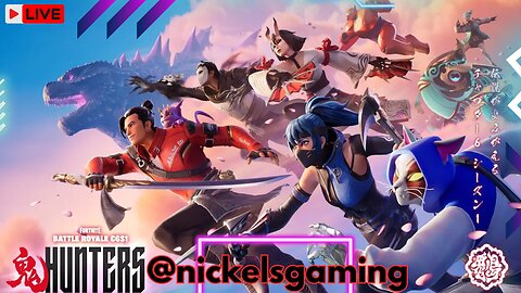 🔴LIVE-Fortnite New Season The Hunters #Rumblegaming