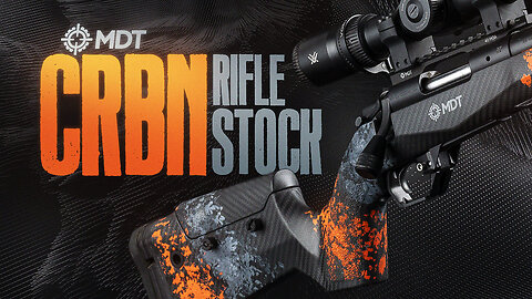 NEW! MDT CRBN Rifle Stock // Lightweight Design, Heavyweight Performance