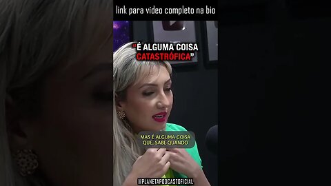 “É UMA PALAVRA PESADA, DEUS QUE ME LIVRE” - Chaline Grazik | Planeta Podcast (Sobrenatural) #shorts