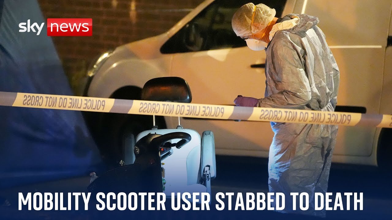 Two men arrested after mobility scooter user stabbed to death in east London