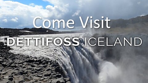 Thunderous Beauty: Exploring Dettifoss, Icelands Most Powerful Waterfall"