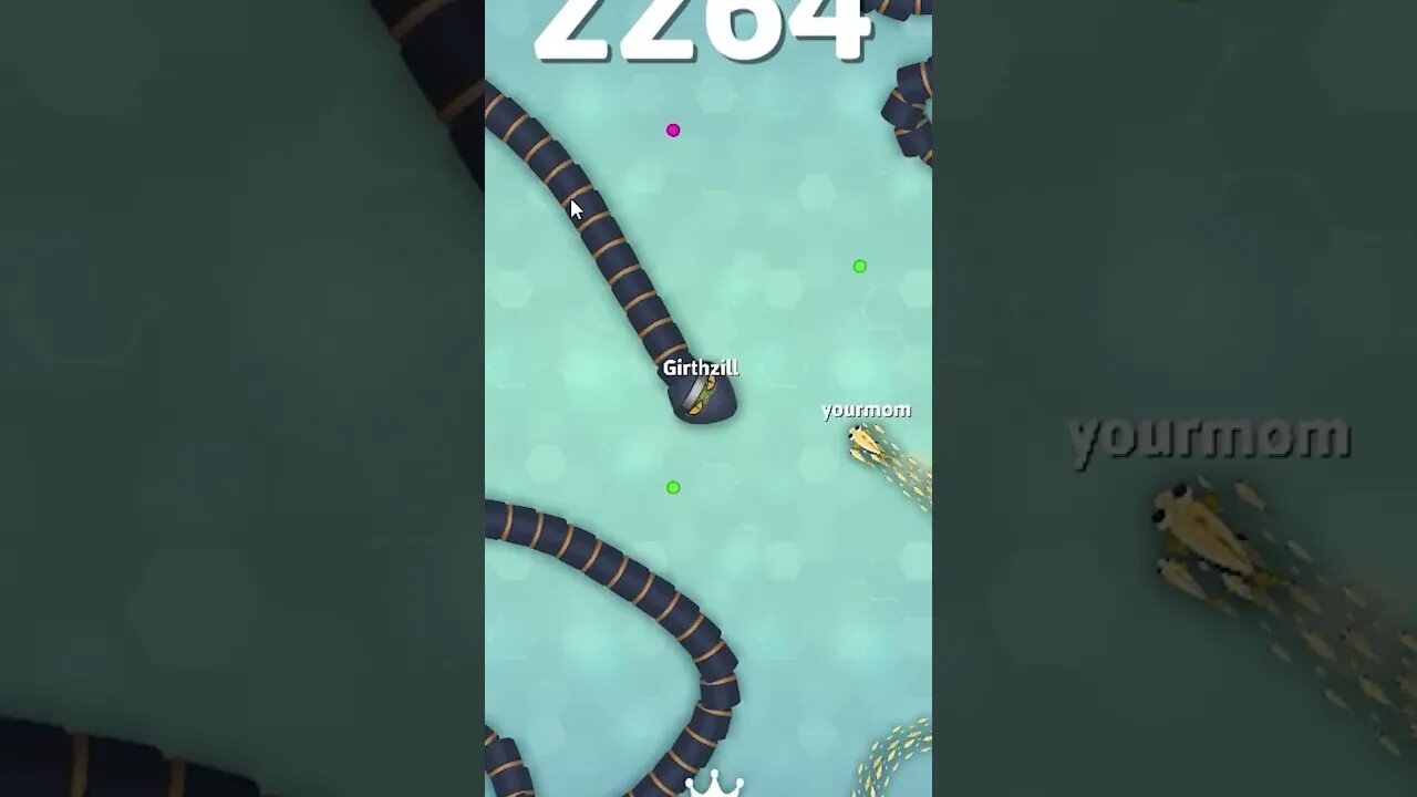 Epic kills #10 [Most epic kills] snake.io #iogames #snakegames #shorts