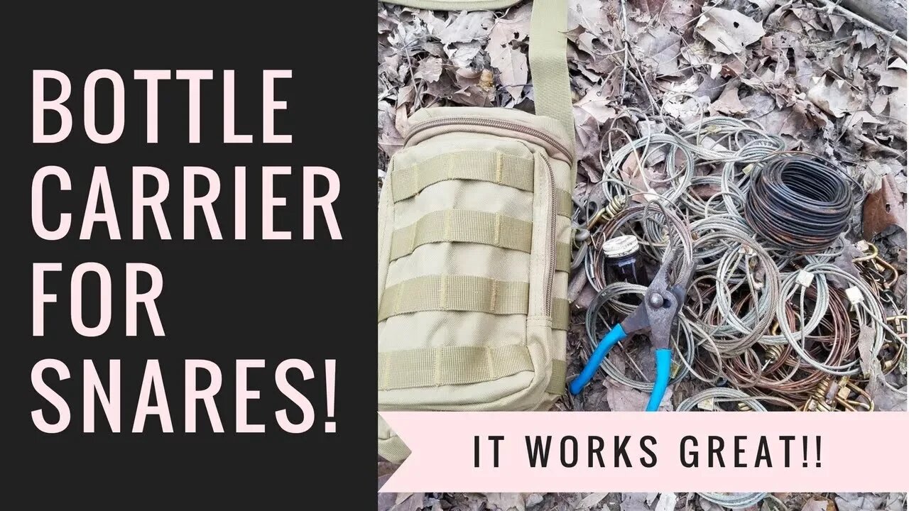 Pathfinder Store Water Bottle Kit - For Snaring!