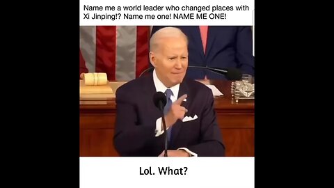 Biden wants names, damnit! #shorts #namemeone