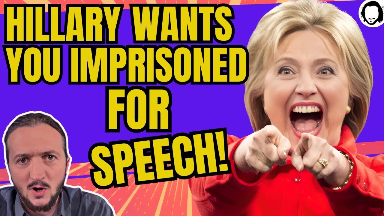 WATCH: Hillary Wants To Jail All of You!