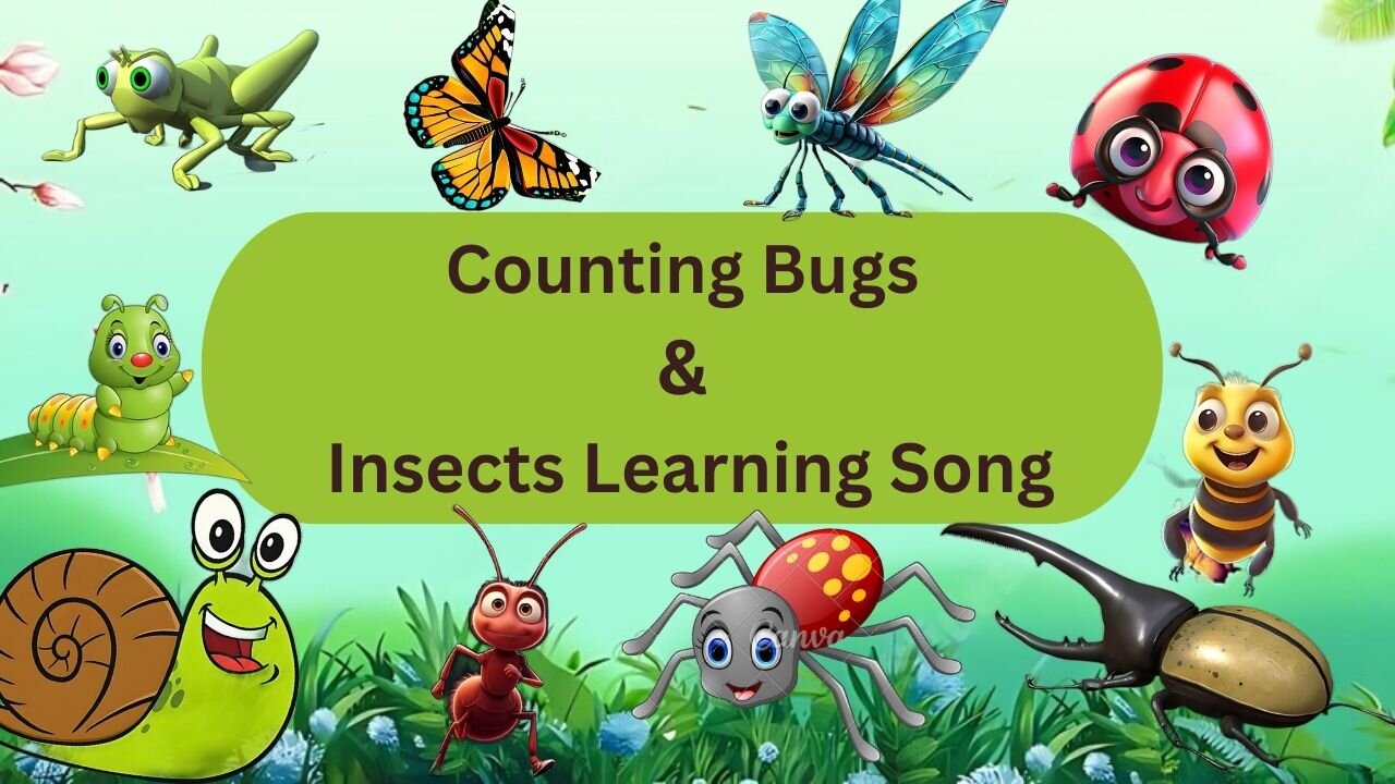 Insects Song | nursery rhymes | kids song | cartoon rhymes | rhymes | enjoy with cartoons