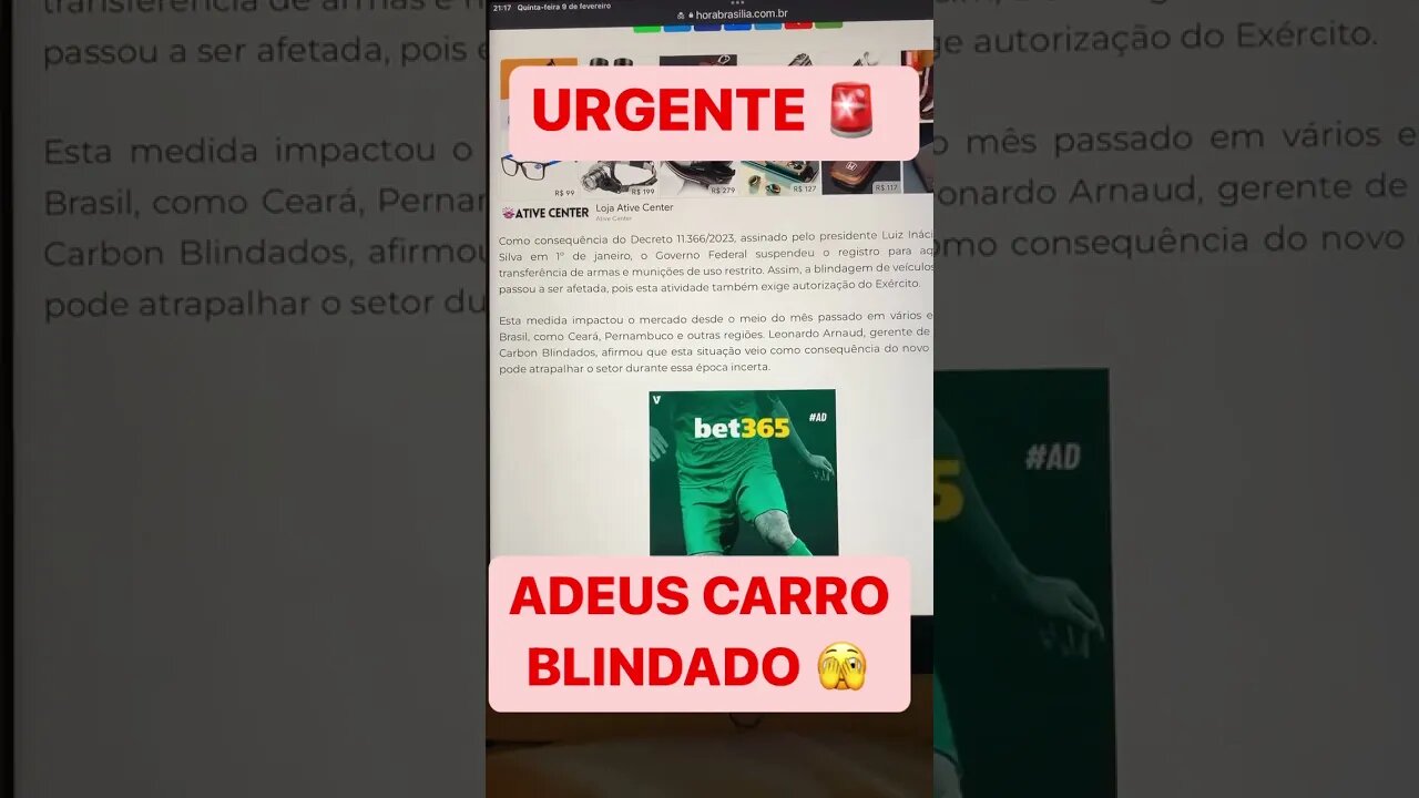 URGENTE!Adeus Carro Blindado. Medida de Lula impacta carros blindados no Brasil. Blindagem de carros