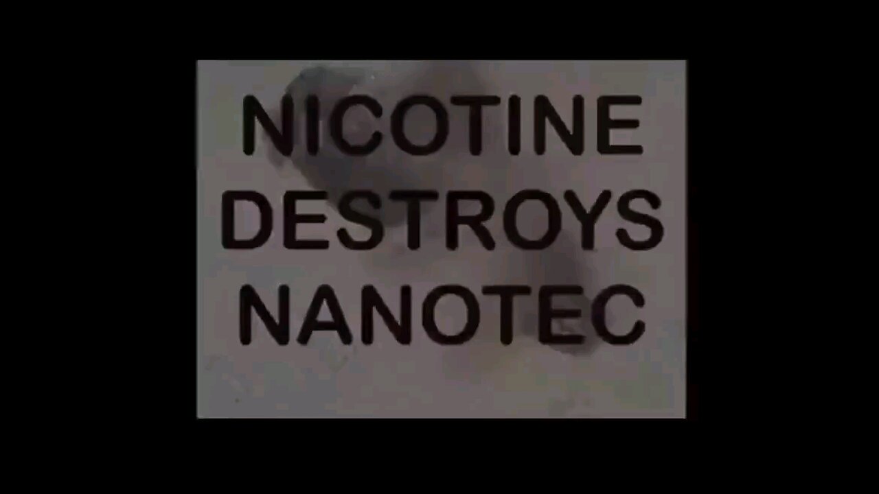 ⚫️ Multiple Doctors Confirm Nicotine destroys the Nanotech in the Covid Shots