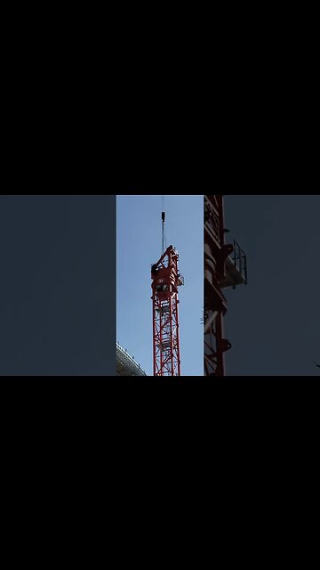 Deconstructing a Crane on San Diego Harbor Project