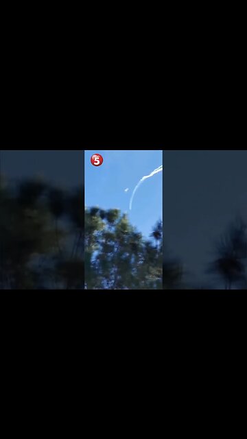 Unbelievable! Watch as the U.S. military shoots down a suspected Chinese spy balloon.
