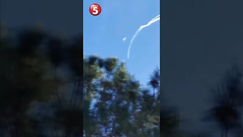 Unbelievable! Watch as the U.S. military shoots down a suspected Chinese spy balloon.