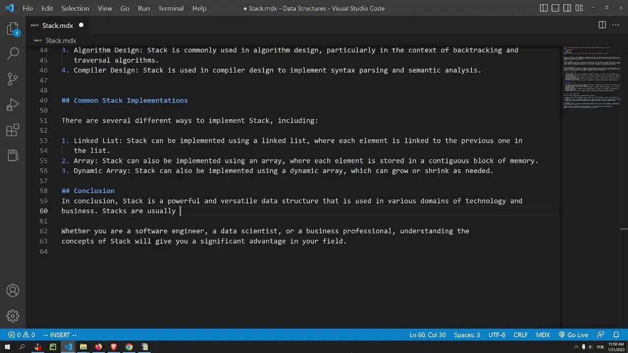 Reviewing articles | Data Structures | Arrays | Linked List | Stack | Queue and more...