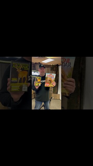 Feed your whitetail 🦌 obsession with Deer & Deer Hunting's Whitetail Calendar and Almanac Bundle!