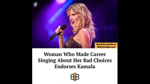 Taylor Swift’s popularity plummets after liberal hypocrite democrat cult klan Kamala endorsement